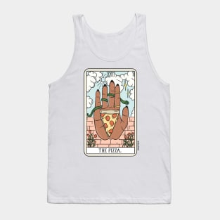 PIZZA READING (DARK) Tank Top